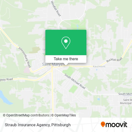 Straub Insurance Agency map