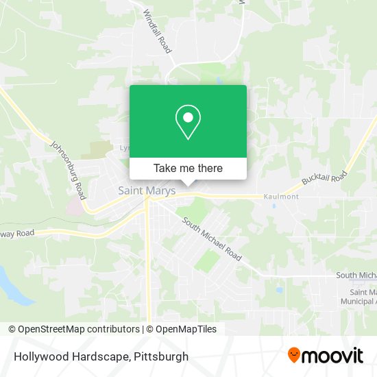 Hollywood Hardscape map