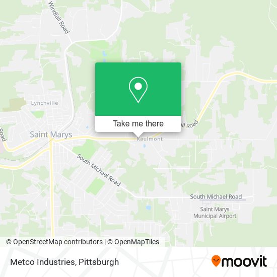 Metco Industries map