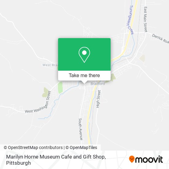 Mapa de Marilyn Horne Museum Cafe and Gift Shop