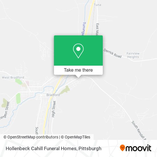 Hollenbeck Cahill Funeral Homes map