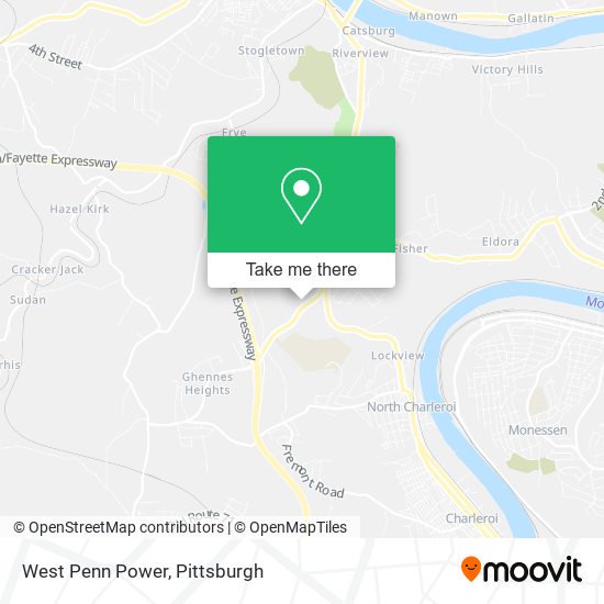 West Penn Power map