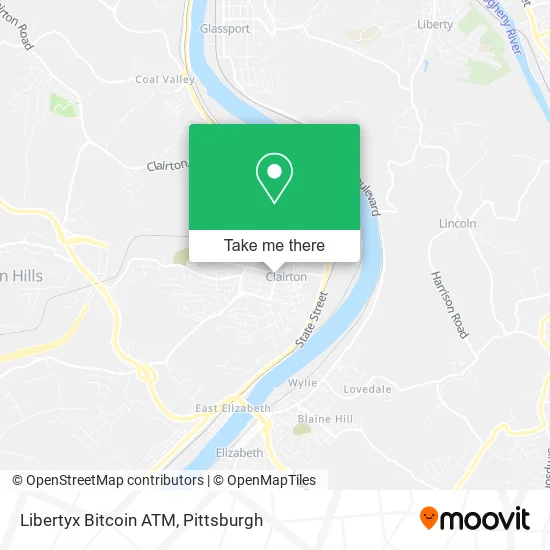 Libertyx Bitcoin ATM map