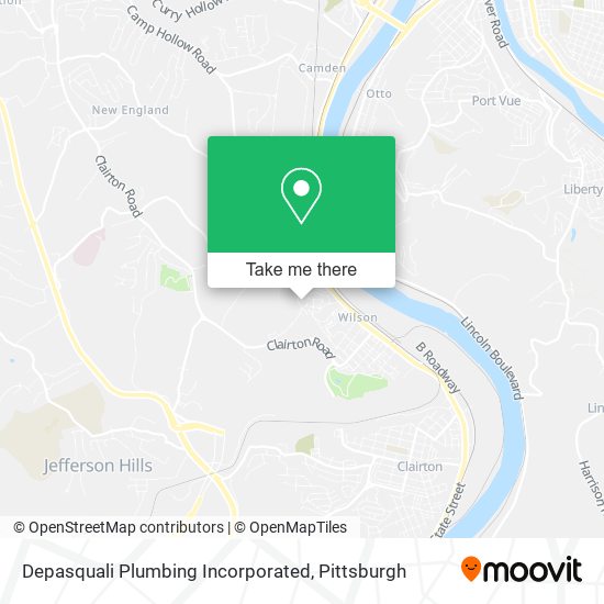 Depasquali Plumbing Incorporated map