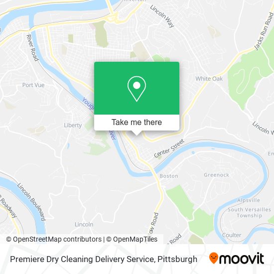 Mapa de Premiere Dry Cleaning Delivery Service