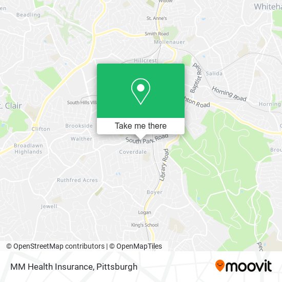 MM Health Insurance map