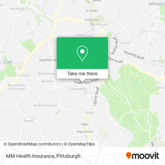MM Health Insurance map