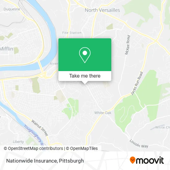 Nationwide Insurance map