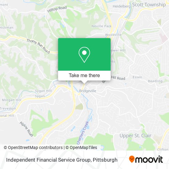 Mapa de Independent Financial Service Group