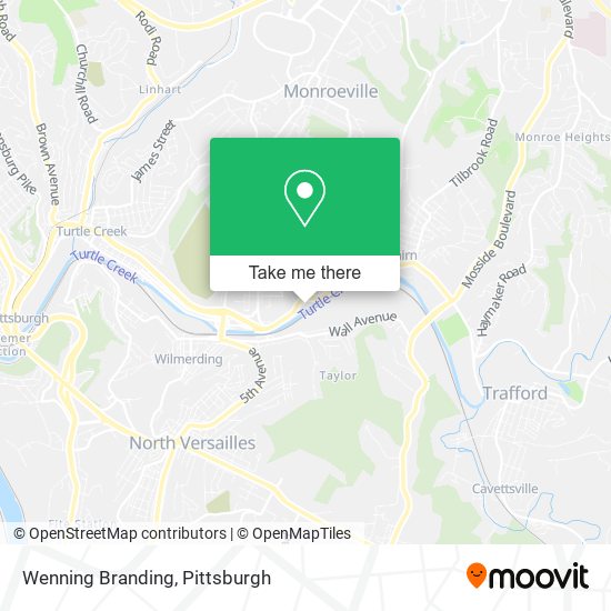 Mapa de Wenning Branding