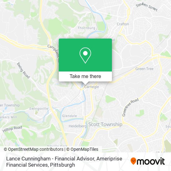 Lance Cunningham - Financial Advisor, Ameriprise Financial Services map
