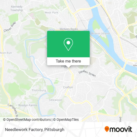 Needlework Factory map