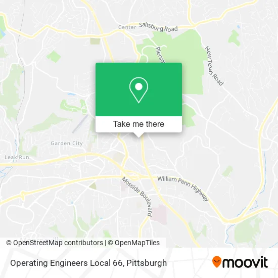 Operating Engineers Local 66 map