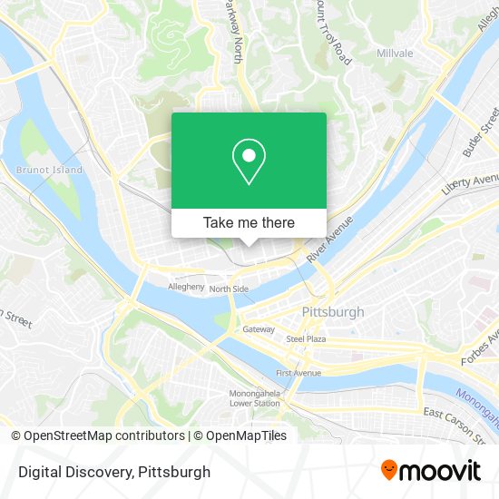 Digital Discovery map
