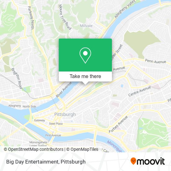 Big Day Entertainment map