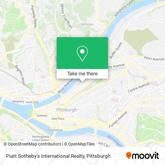 Mapa de Piatt Sotheby's International Realty