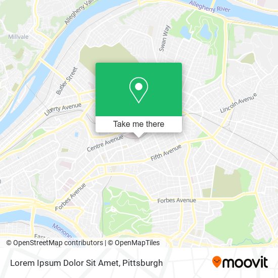 Mapa de Lorem Ipsum Dolor Sit Amet