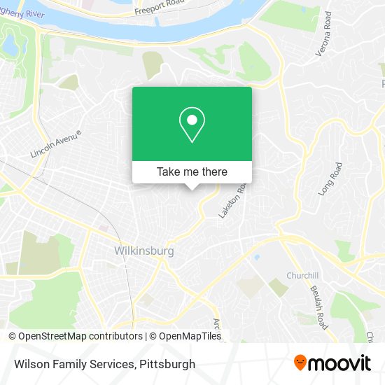 Mapa de Wilson Family Services