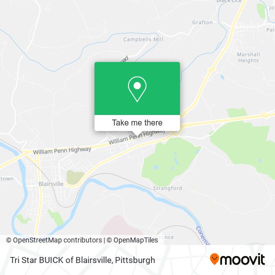 Mapa de Tri Star BUICK of Blairsville