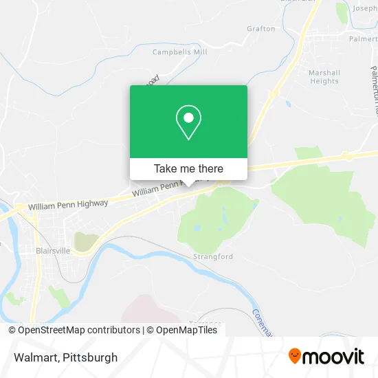 Walmart map