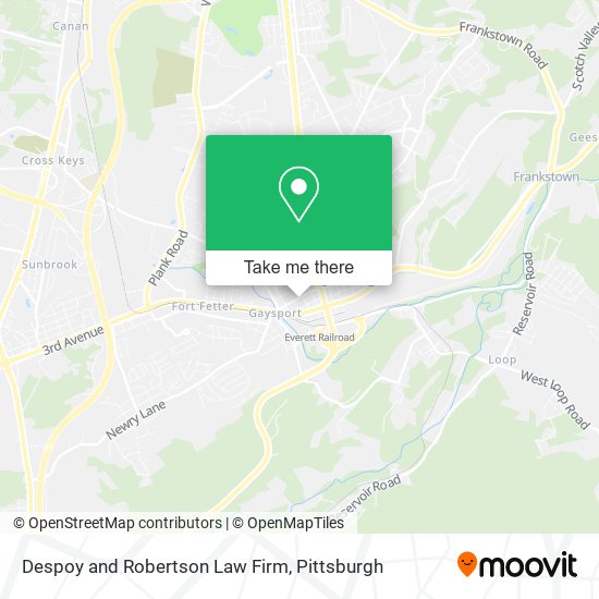 Mapa de Despoy and Robertson Law Firm