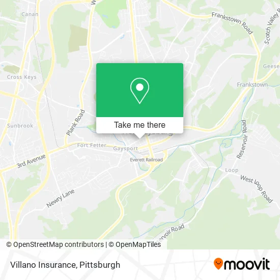 Villano Insurance map