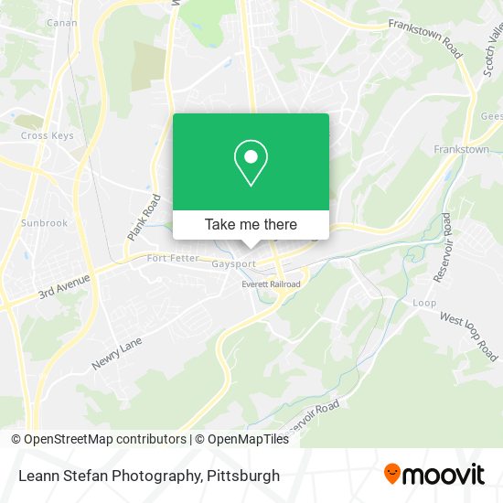 Leann Stefan Photography map