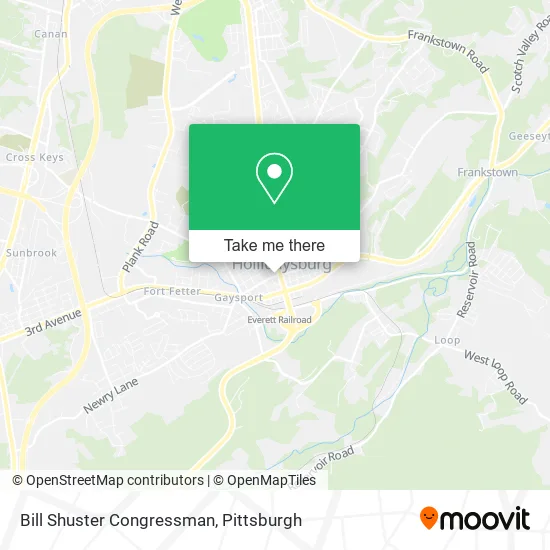 Bill Shuster Congressman map