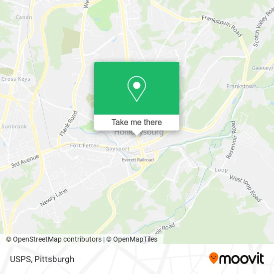 USPS map