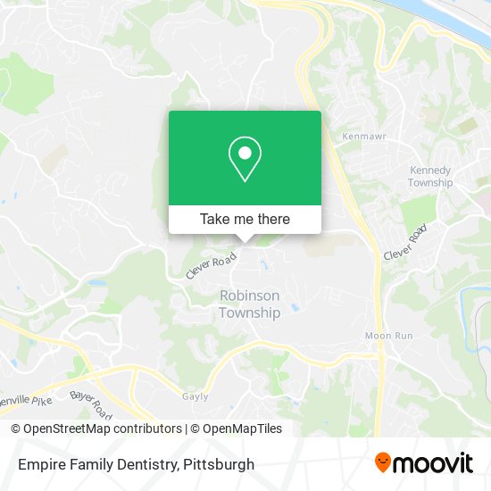 Empire Family Dentistry map