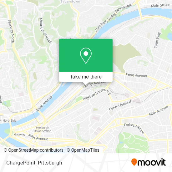 ChargePoint map