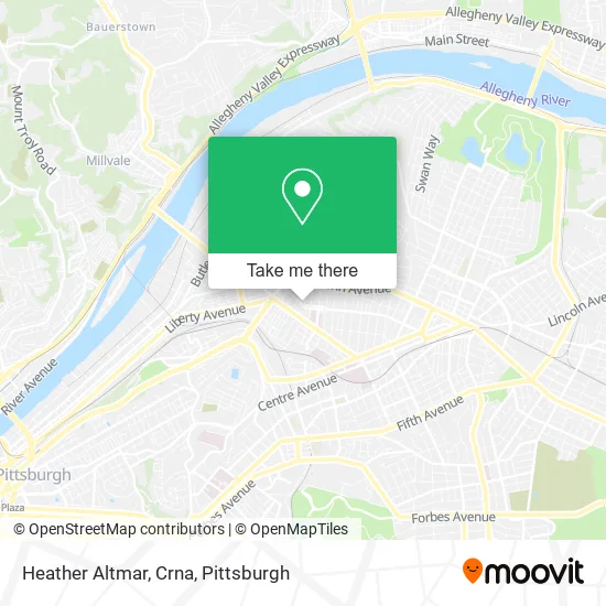 Mapa de Heather Altmar, Crna