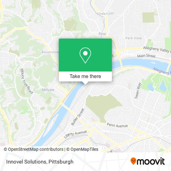 Innovel Solutions map