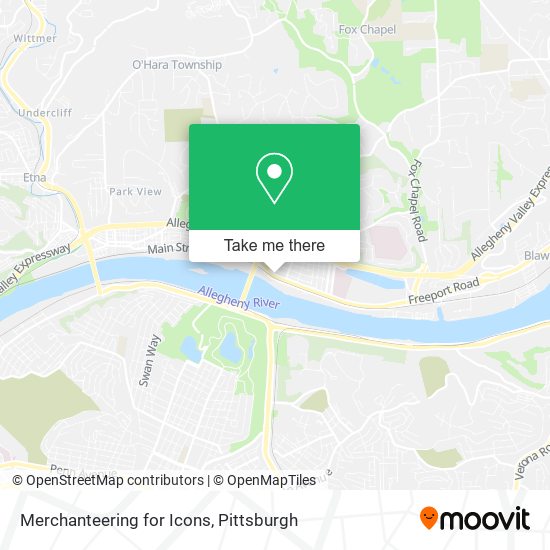 Mapa de Merchanteering for Icons