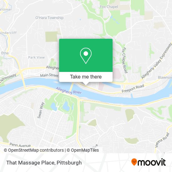 That Massage Place map