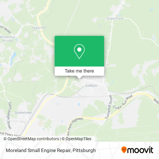 Moreland Small Engine Repair map
