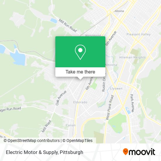 Mapa de Electric Motor & Supply