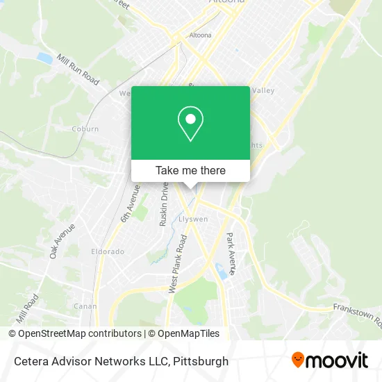 Cetera Advisor Networks LLC map