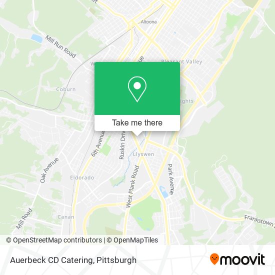 Auerbeck CD Catering map