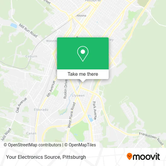 Your Electronics Source map