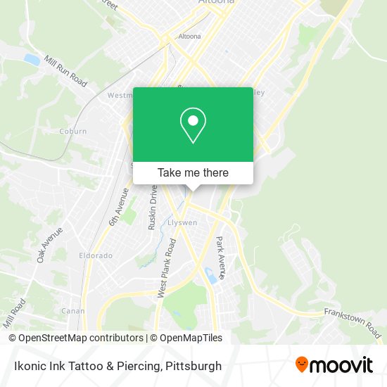 Mapa de Ikonic Ink Tattoo & Piercing
