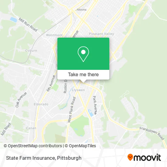State Farm Insurance map