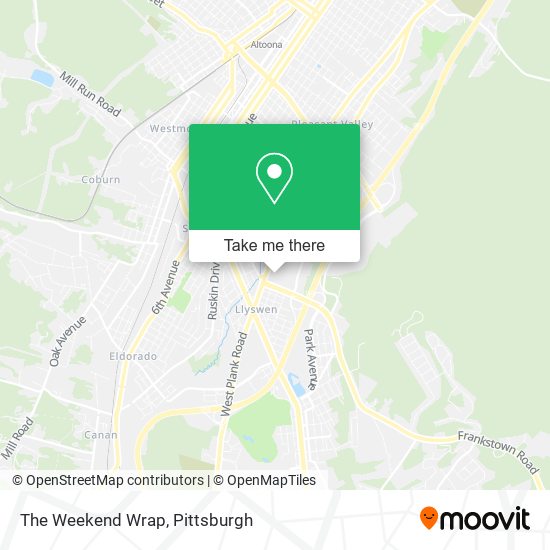 Mapa de The Weekend Wrap