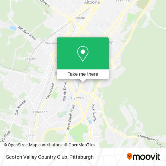 Scotch Valley Country Club map