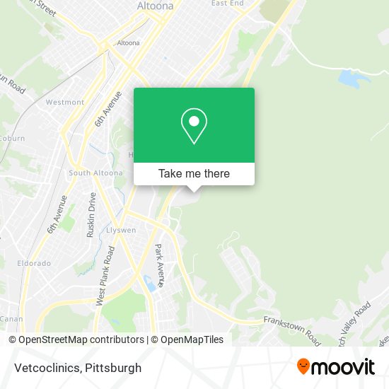 Vetcoclinics map