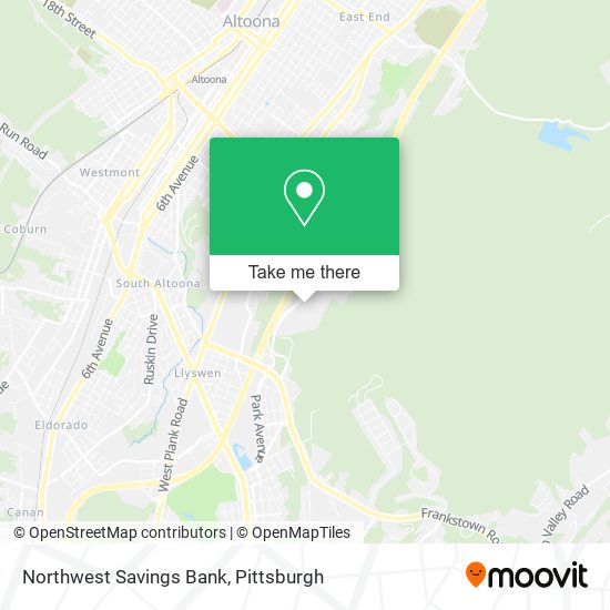 Mapa de Northwest Savings Bank