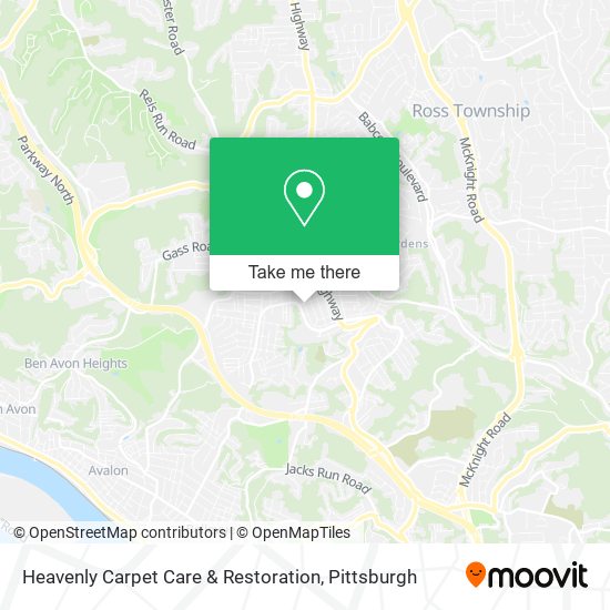 Heavenly Carpet Care & Restoration map