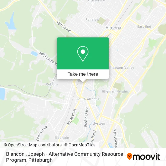Bianconi, Joseph - Alternative Community Resource Program map