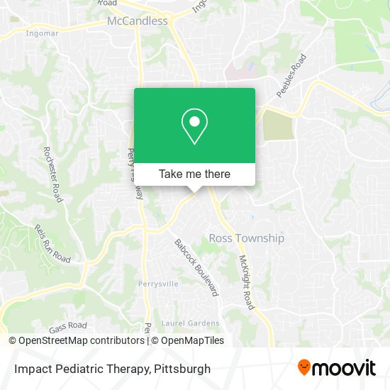 Mapa de Impact Pediatric Therapy