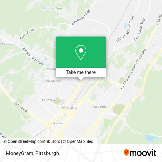 MoneyGram map